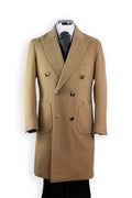 Drom Camel Double Breasted Overcoat