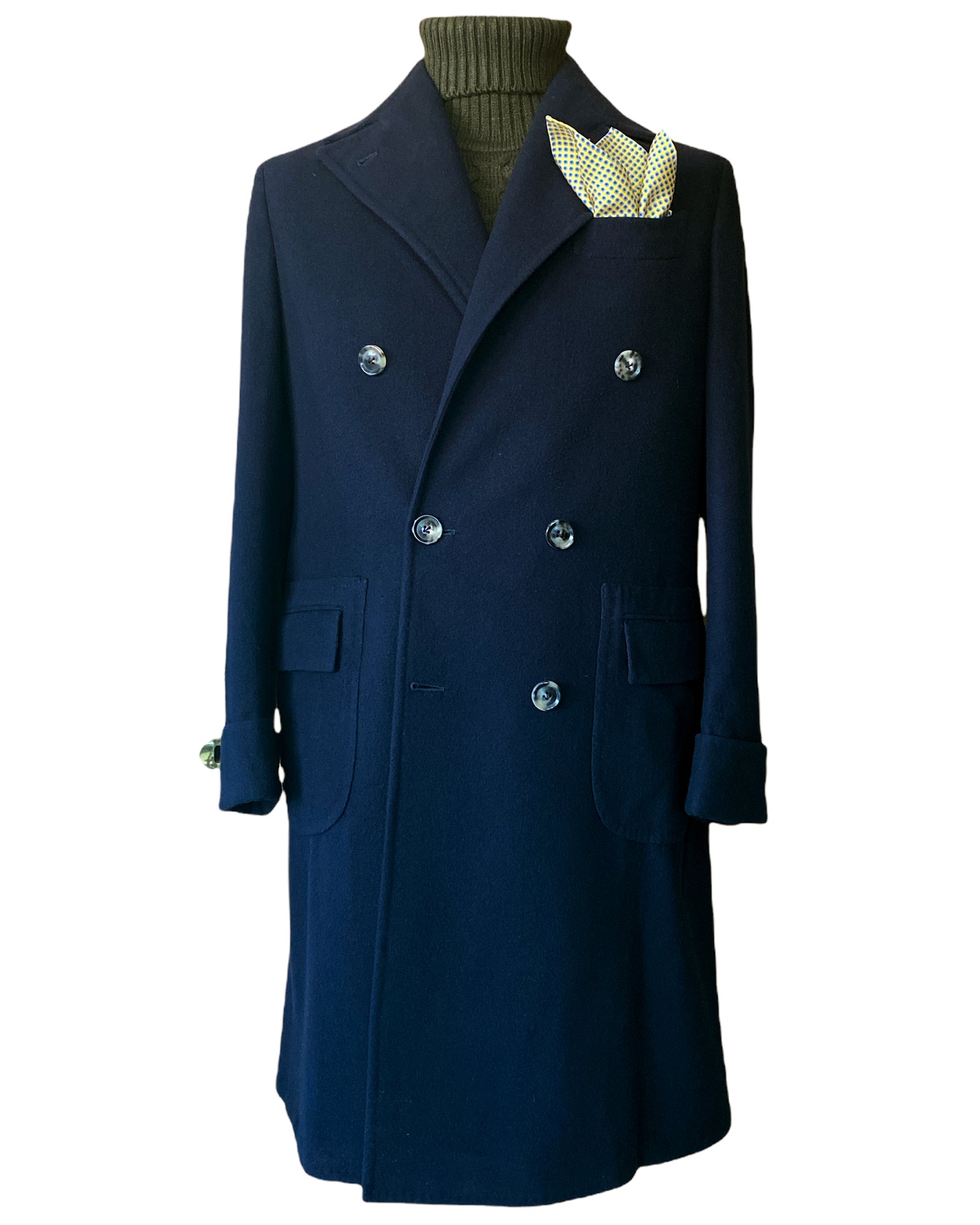 Ulster Navy Blue Overcoat
